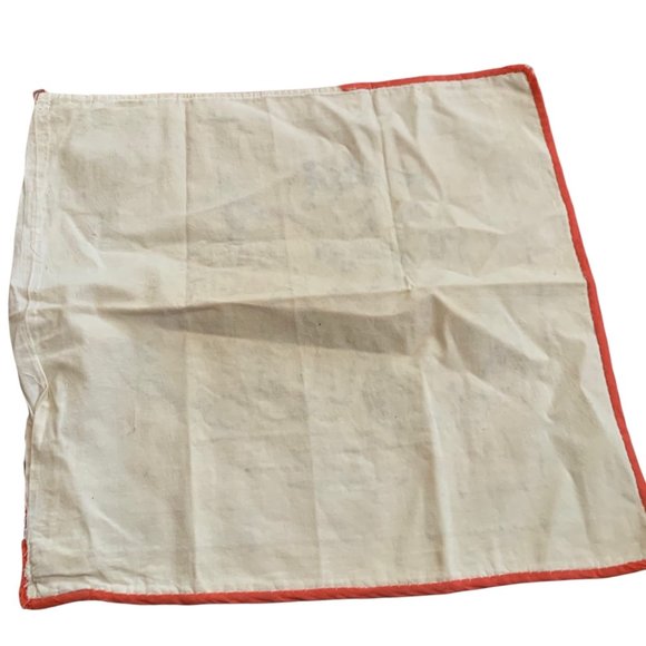 Vintage Hand Embroidered Whimsy Throw Pillowcase Set - Picture 5 of 13